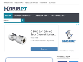 'karirpt.com' screenshot
