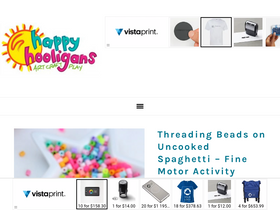 'happyhooligans.ca' screenshot