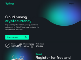 'syiling.io' screenshot