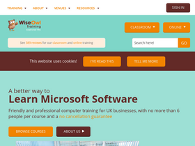 'wiseowl.co.uk' screenshot