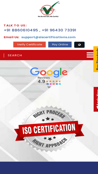 siscertifications.com
