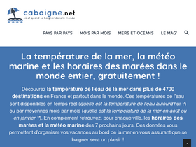 'cabaigne.net' screenshot
