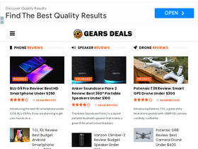 'gearsdeals.com' screenshot