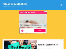 'tablas-de-multiplicar.org' screenshot