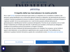 '41esimoparallelo.it' screenshot