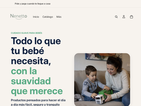 nenetto.es homepage screenshot