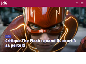 'journaldugeek.com' screenshot