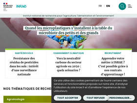 'inrae.fr' screenshot