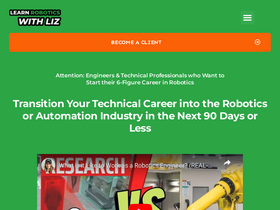 'learnrobotics.org' screenshot