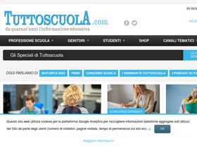 'tuttoscuola.com' screenshot