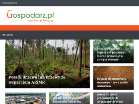 'gospodarz.pl' screenshot
