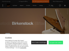 'sizeofficial.dk' screenshot