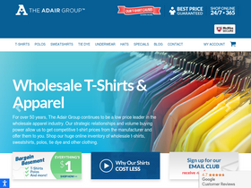 'theadairgroup.com' screenshot