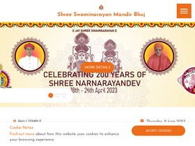 'swaminarayan.faith' screenshot