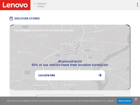 'buyalenovo.com' screenshot