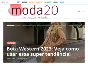 'moda20.com.br' screenshot