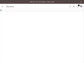 asilklife.com homepage screenshot