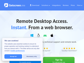 'getscreen.me' screenshot