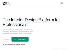 'designmanager.com' screenshot