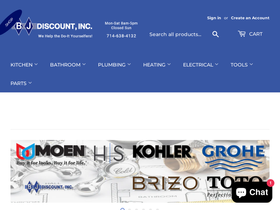 bjdiscount.shop homepage screenshot