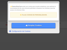 'quierochat.com' screenshot