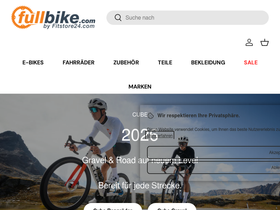 fullbike.com homepage screenshot