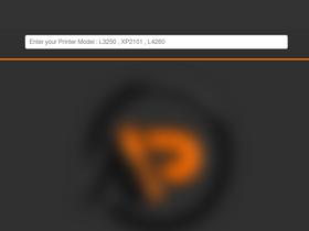 'resetepsonap.com' screenshot