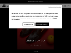 'santonishoes.com' screenshot