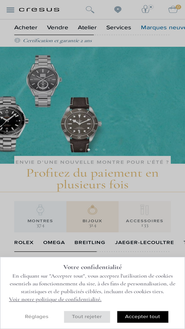 Watchfinder paiement discount