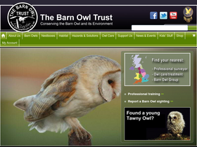'barnowltrust.org.uk' screenshot