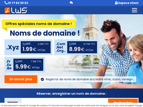 'lws.fr' screenshot