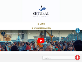'mun-setubal.pt' screenshot