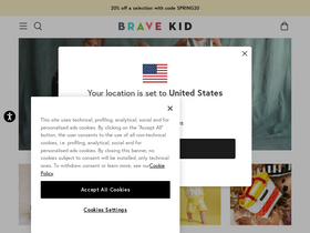 us.bravekid.com website screenshot