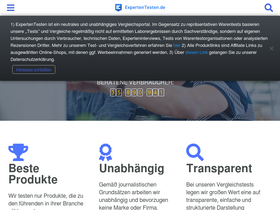 'expertentesten.de' screenshot