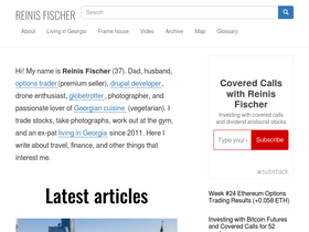 'reinisfischer.com' screenshot