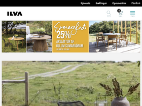 'ilva.is' screenshot