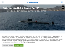 'navantia.es' screenshot