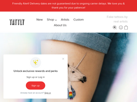 Tattly website screenshot