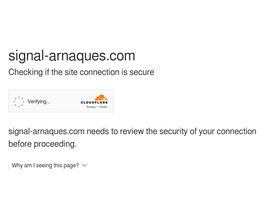 'signal-arnaques.com' screenshot