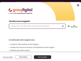 'group-digital.fr' screenshot