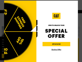 'catfootwear.com' screenshot