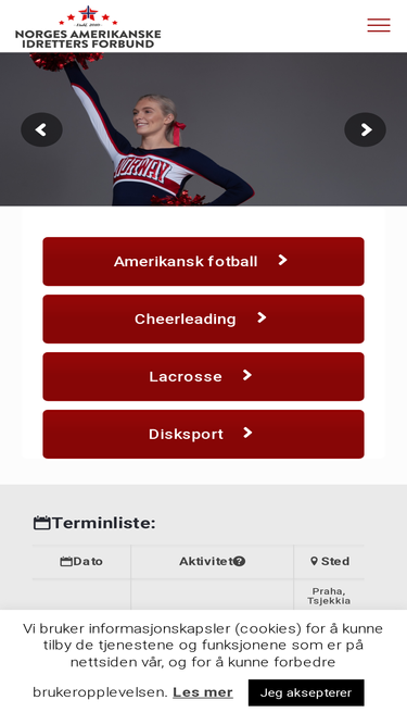 amerikanskeidretter.no