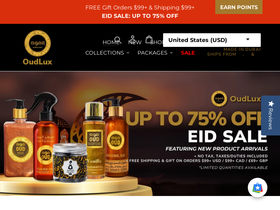 oudlux.ca homepage screenshot