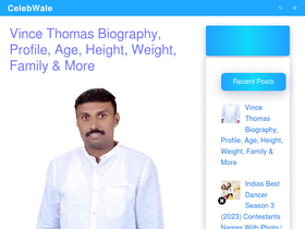 'celebwale.com' screenshot