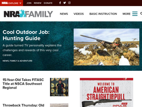 'nrafamily.org' screenshot
