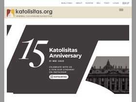 'katolisitas.org' screenshot