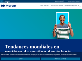 'mercer.fr' screenshot