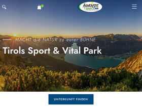 'achensee.com' screenshot