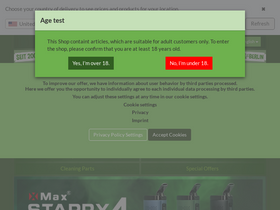 'verdampftnochmal.de' screenshot