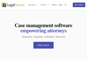 'legalserver.org' screenshot